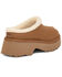 Image #4 - UGG Women's New Heights Cozy Clogs, Chestnut, hi-res