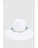 Image #6 - Nikki Beach Women's Dara Straw Western Fashion Hat, White, hi-res