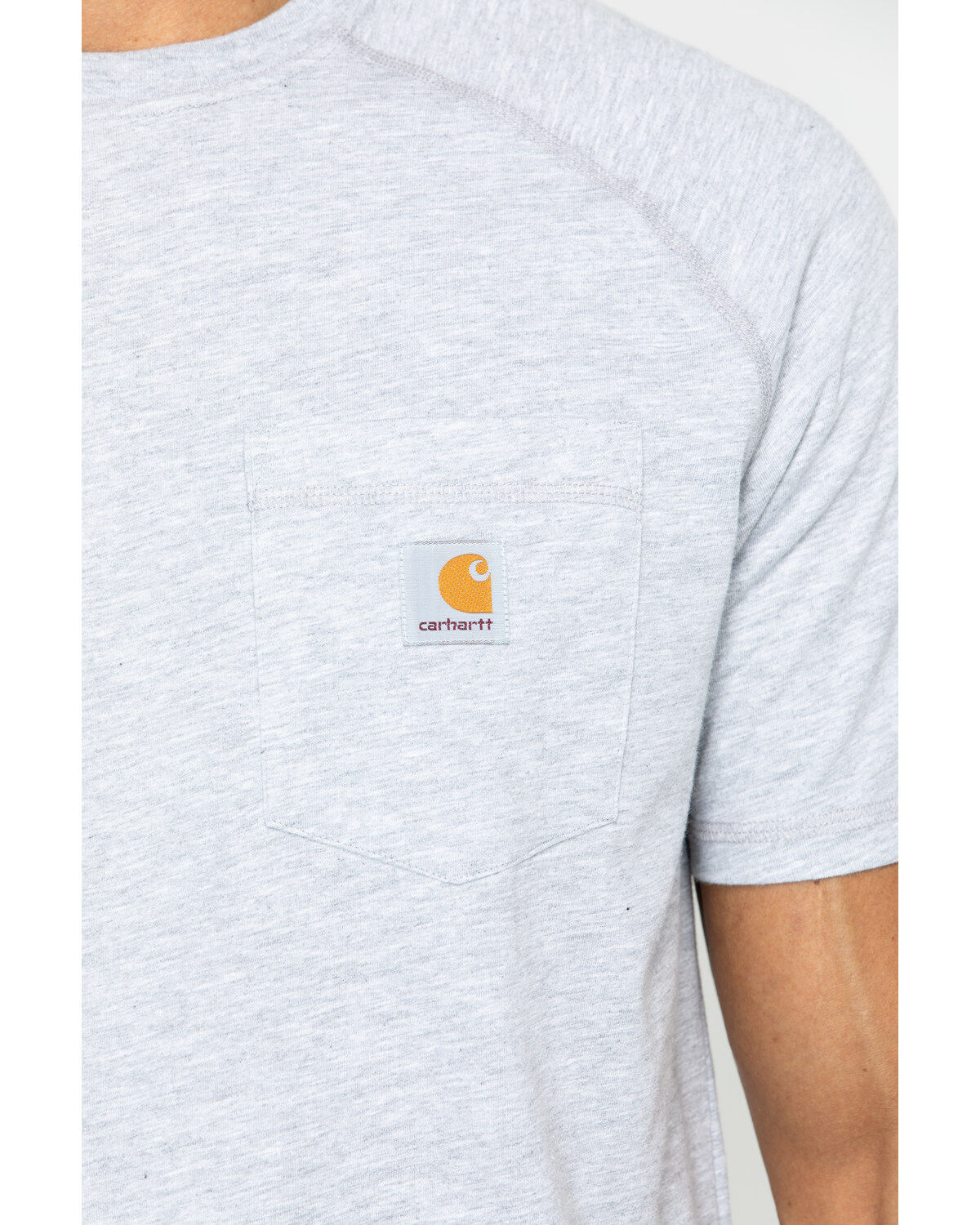 Image #5 - Carhartt Force Men's Short Sleeve Work T-Shirt, , hi-res