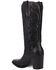 Image #7 - Dingo Women's Hensley Tall Western Boots - Round Toe, Black, hi-res