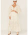Jen's Pirate Booty Women's Eyelet Lace Rooftop Skirt Dress, Natural, hi-res