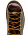 Image #6 - Thorogood Men's Walnut Roofer USA Work Boots - Soft Toe, Black, hi-res
