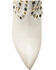Image #5 - Free People Women's Dakota Heel Studded Western Boots - Round Toe, White, hi-res