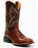 Image #1 - RANK 45® Men's Rino Canela Xero Gravity Performance Western Boots - Broad Square Toe , Brown, hi-res