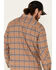 Pendleton Men's Camel Cascade Plaid Long Sleeve Western Shirt , Tan, hi-res