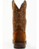 Image #5 - Durango Men's Rebel Pull On Waterproof Work Western Boots - Steel Toe, Brown, hi-res