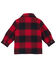 Image #2 - Wrangler Toddler Boys' Plaid Print Snap Jacket, Red, hi-res