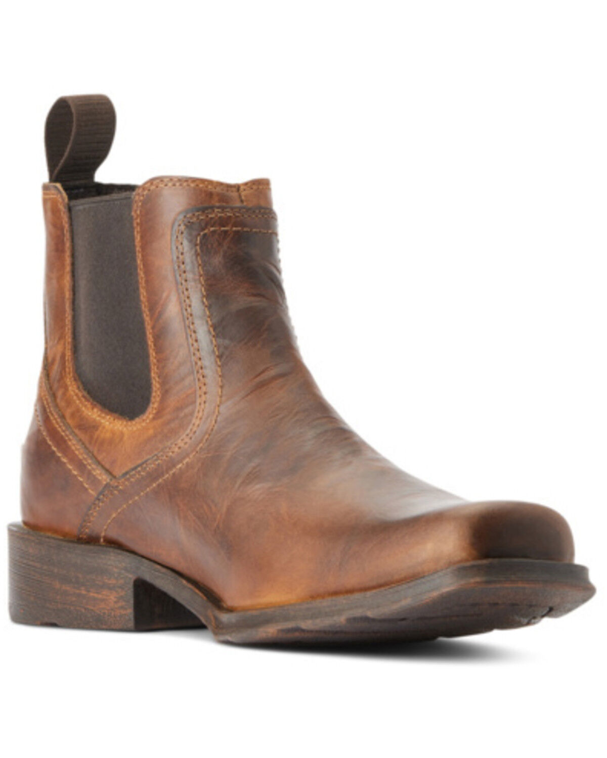 Ariat Men's Midtown Rambler Western Boots - Square Toe, Light Brown, hi-res