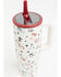 Image #2 - Boot Barn 40oz Vegas Luck Tumbler with Straw, Cream, hi-res