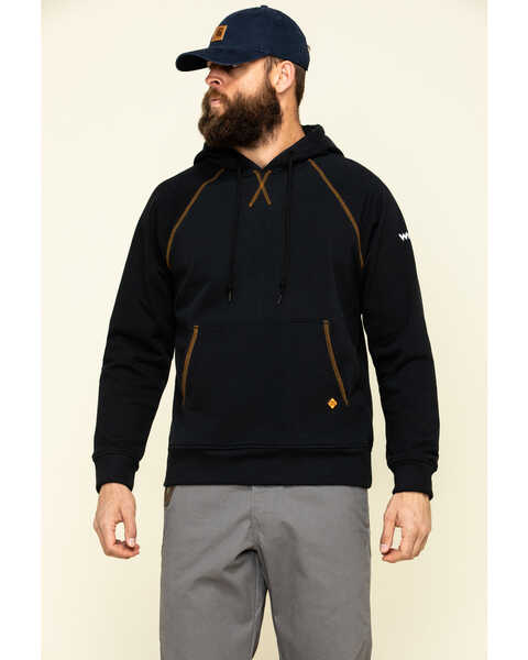 Image #1 - Wrangler 20X Men's Flame Resistant Hooded Work Sweatshirt , , hi-res