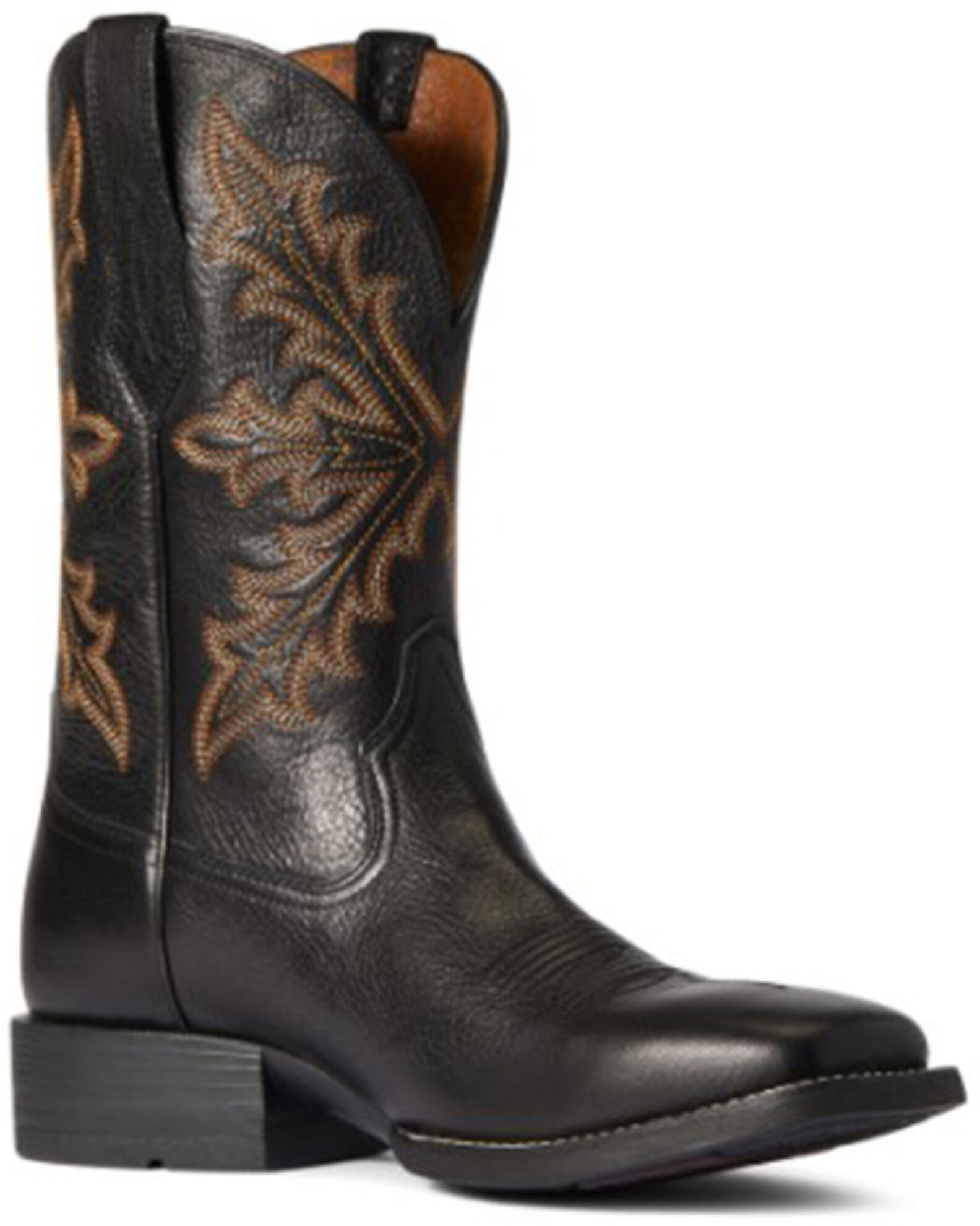 Ariat black boots mens sale