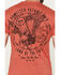 Image #4 - Howitzer Men's Boot Barn Exclusive Patriot Eagle Short Sleeve Graphic T-Shirt, Cream, hi-res