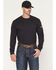Image #1 - Ariat Men's FR Air Skull Long Sleeve Graphic Work Shirt - Tall, Black, hi-res