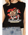 Image #3 - Budweiser Women's Clydesdale Print Sleeveless Graphic Tank Top, Black, hi-res