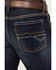 Image #4 - RANK 45® Men's Midnight Hawk Wash Ambush Slim Straight Stretch Denim Jeans, Dark Wash, hi-res