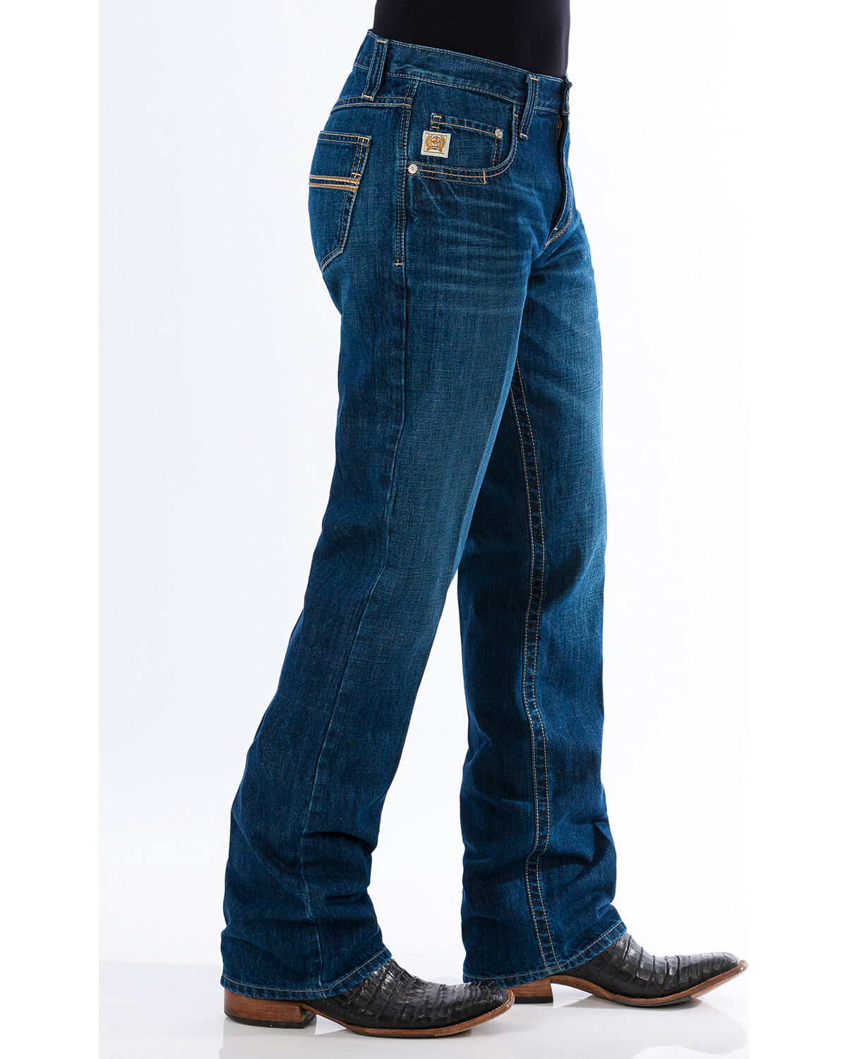 relaxed fit bootcut jeans