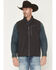 Image #1 - Ariat Men's Phantom Logo Concealed Carry Softshell Vest, , hi-res