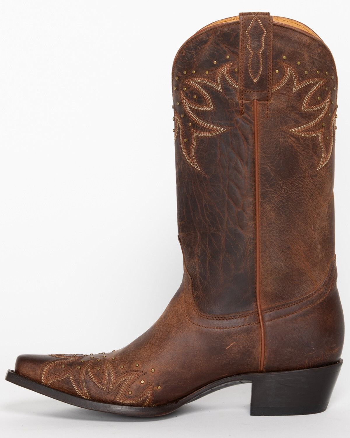 Image #5 - Shyanne Women's Studded Wing Tip Cowgirl Boots - Snip Toe, Brown, hi-res