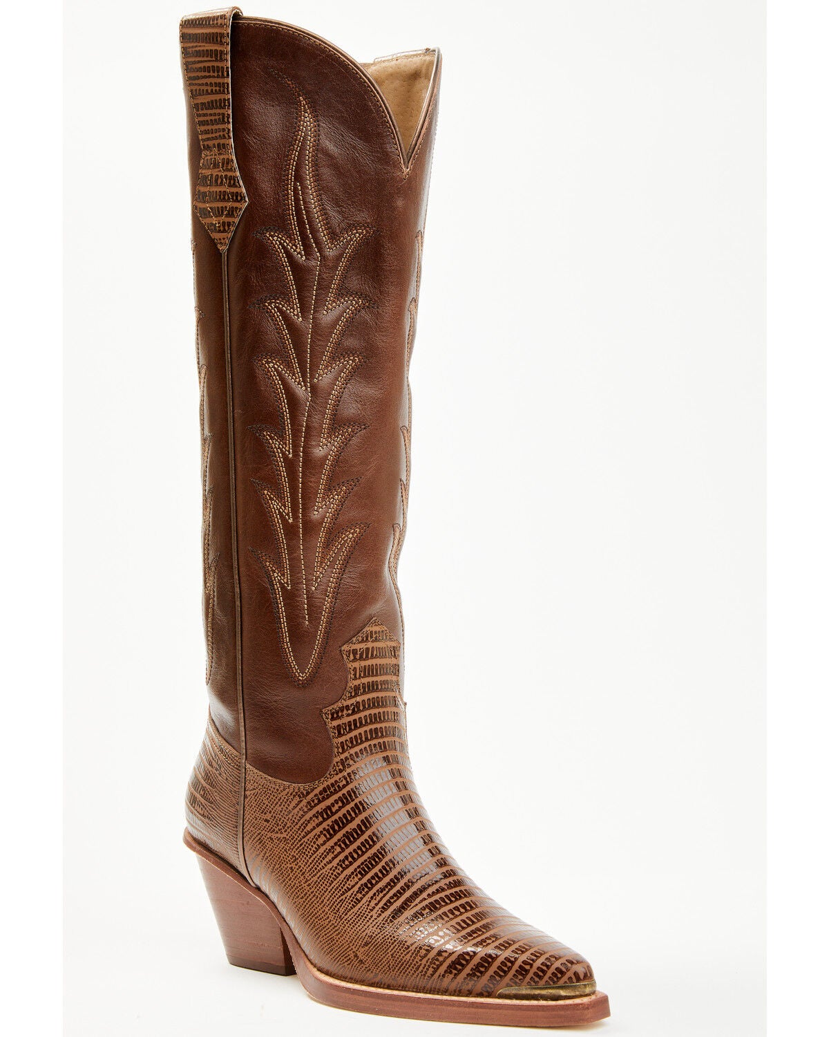 Wonderwest Women's Havannah Tall Western Boots - Snip Toe, Brown, hi-res