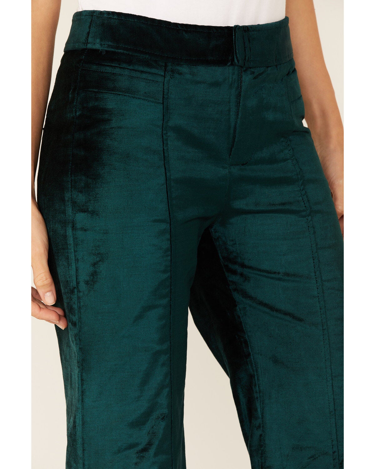 You Velvet Flare Trousers | Boot Barn