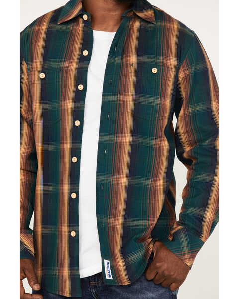 Image #3 - Resistol Men's Parker Large Plaid Button Down Western Shirt , Multi, hi-res