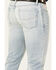 Cinch Men's Ian Light Stonewash Performance Stretch Slim Bootcut Jeans , Indigo, hi-res