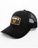 Image #1 - Hawx® Men's Patch Logo Trucker Cap, Black, hi-res