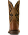 Image #3 - Ariat Men's Kanyon Toughstock VentTEK Performance Cowboy Boots - Broad Square Toe, Brown, hi-res