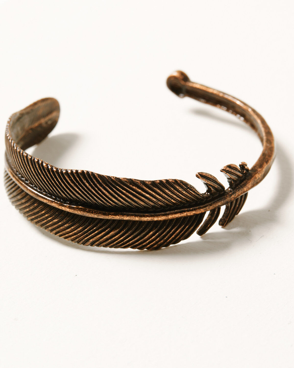 Image #5 - Shyanne Women's Mystic Skies Feather Cuff Bracelet Set - 4-Piece, Rust Copper, hi-res