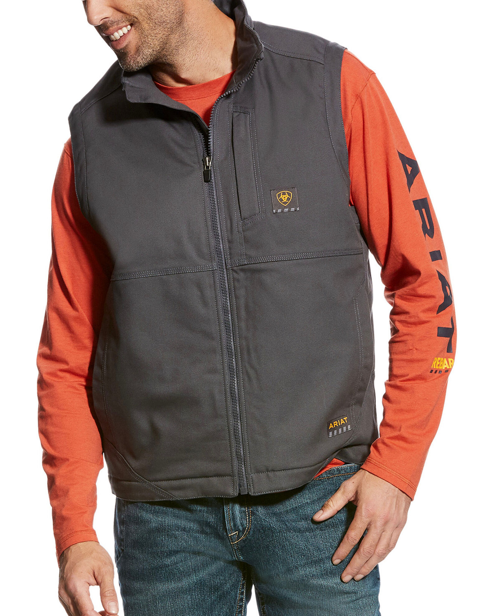 Ariat Men s Rebar Duracanvas Vest