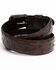 Image #2 - Cody James Men's Chocolate Full Quill Ostrich Exotic Belt , , hi-res
