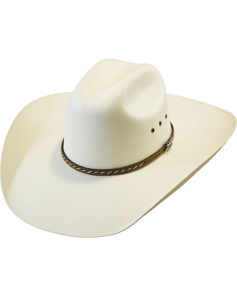 Justin Ivory Bay TexStraw Straw Cowboy Hat , Ivory, hi-res