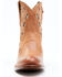 Image #3 - Shyanne Women's Lily Fashion Booties - Round Toe, Cognac, hi-res