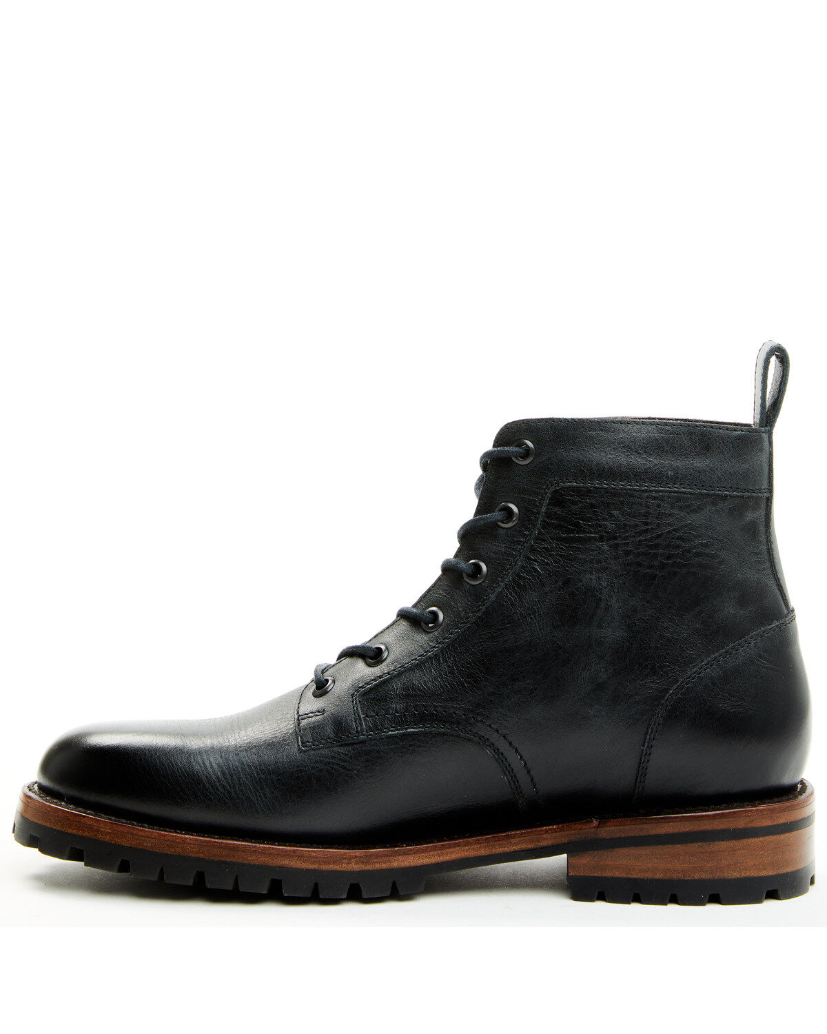 Image #3 - Brothers and Sons Men's Countryman Casual Boots - Round Toe, Black, hi-res