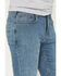 Image #2 - Carhartt Men's Rugged Flex® Relaxed Straight Work Jeans, Blue, hi-res