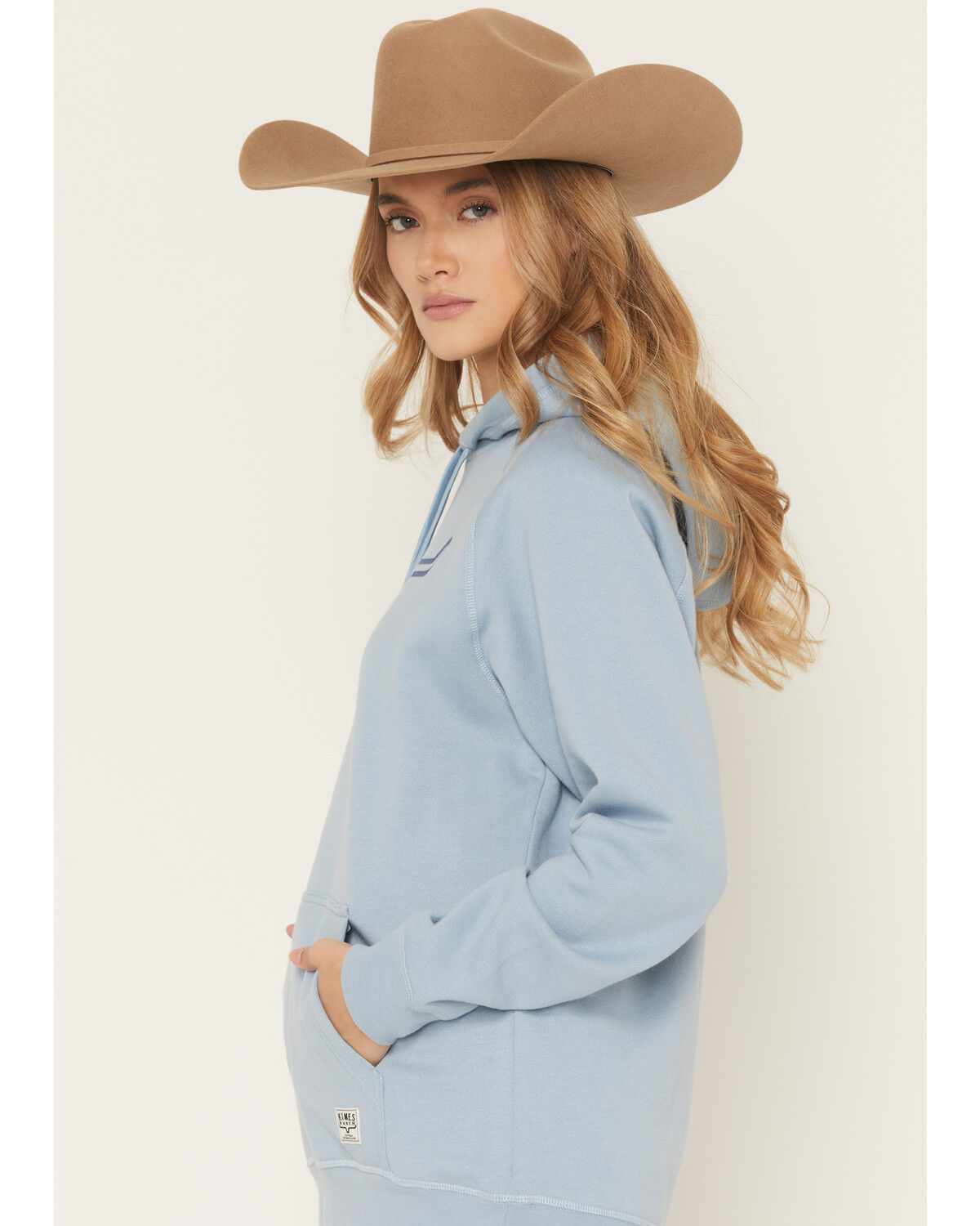 Image #2 - Kimes Ranch Women's Logo Outlier Hoodie, Blue, hi-res