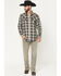 Image #1 - Moonshine Spirit Men's Dustbowl Wash Hutch Slim Bootcut Stretch Denim Jeans, Grey, hi-res