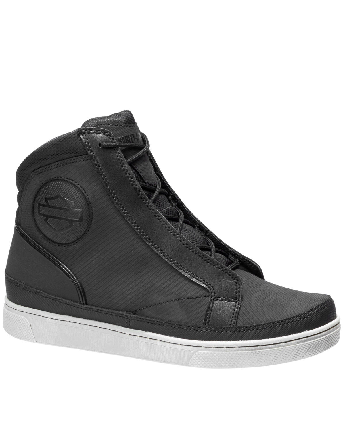 Image #1 - Harley Davidson Women's Vardon Moto Boots - Round Toe, , hi-res