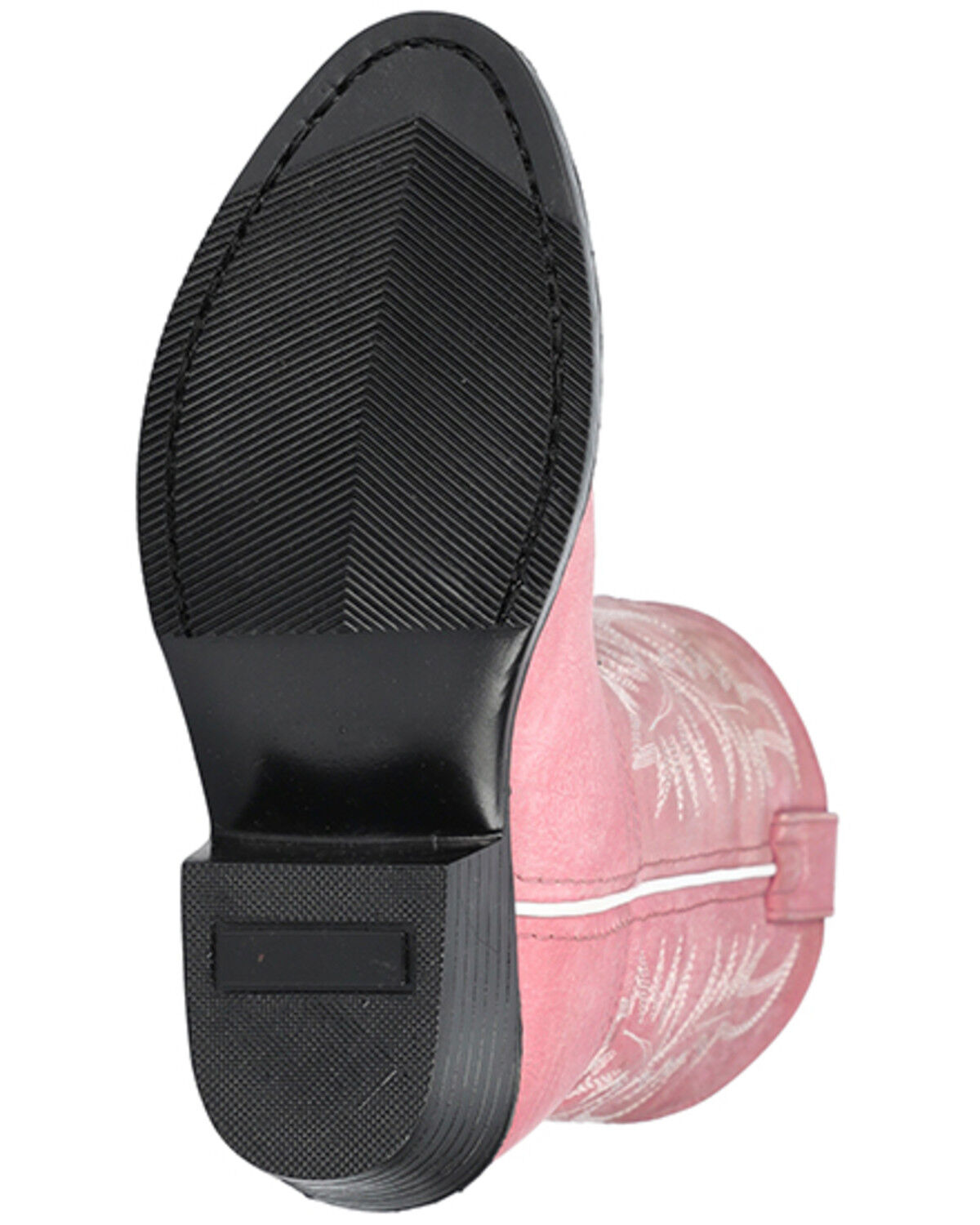 Image #7 - Smoky Mountain Little Girls' Denver Western Boots - Round Toe, Pink, hi-res
