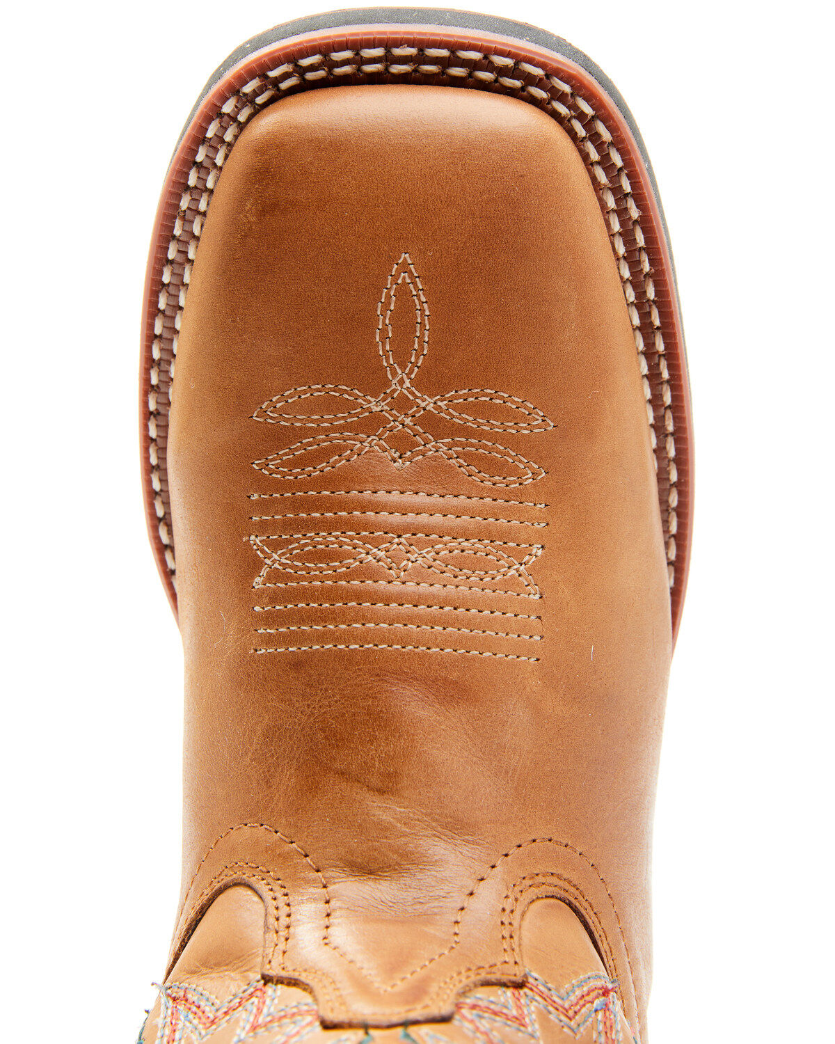 Image #6 - Laredo Women's Lad Tan Western Boots - Broad Square Toe, Tan, hi-res