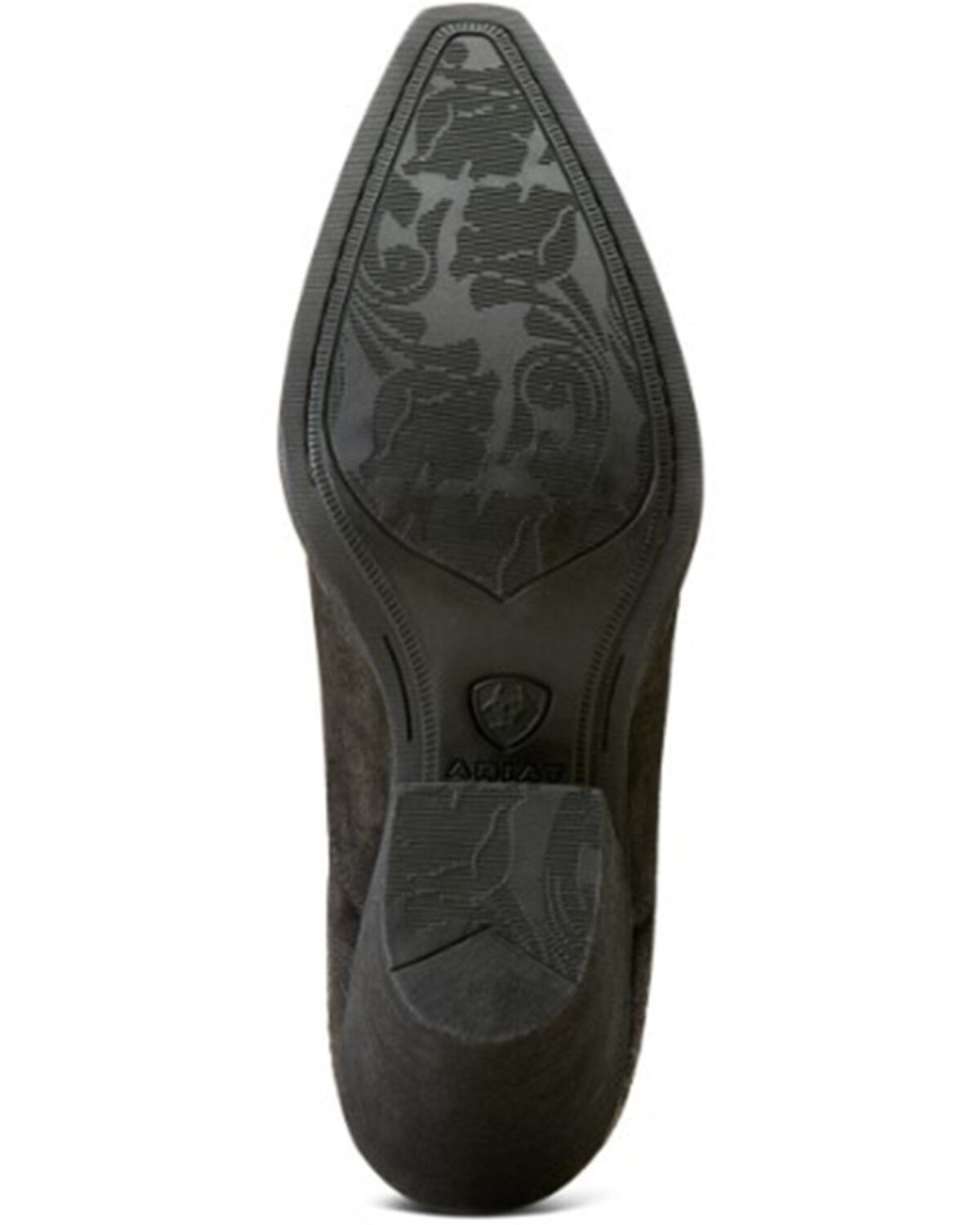 Image #5 - Ariat Women's Layla Distressed Booties - Snip Toe, Black, hi-res