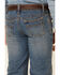 Image #3 - Cinch Boy's White Label Relaxed Fit Jeans, Denim, hi-res