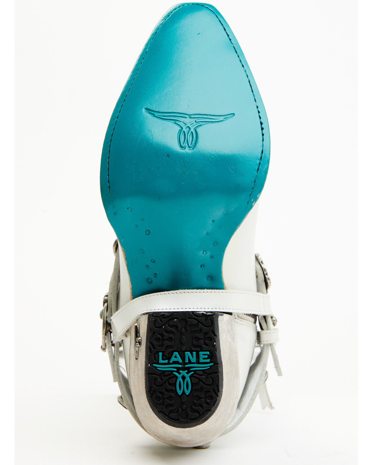 Image #7 - Boot Barn X Lane Women's Exclusive The New Mrs. Satin Pearl Western Bridal Boots - Snip Toe, White, hi-res