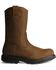 Image #7 - Wolverine Men's Plain Toe Slip Resistant Wellington Boots, Brown, hi-res