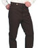 Image #1 - RangeWear by Scully Men's Canvas Pants - Big & Tall, Walnut, hi-res