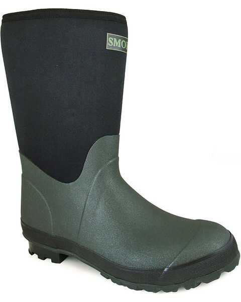 Image #1 - Smoky Mountain Men's Dark Amphibian Boots - Round Toe , , hi-res