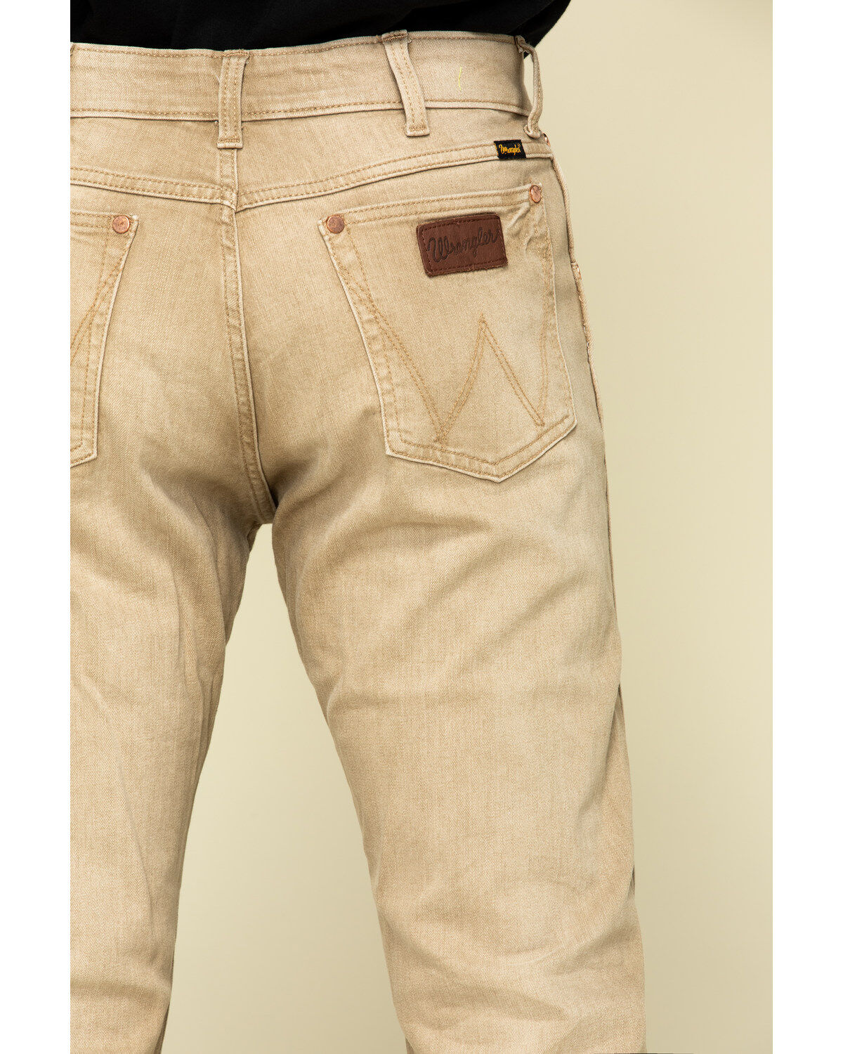 wrangler retro khaki jeans