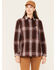 Image #1 - Carhartt Women's Loose Fit Twill Shacket, Lavender, hi-res