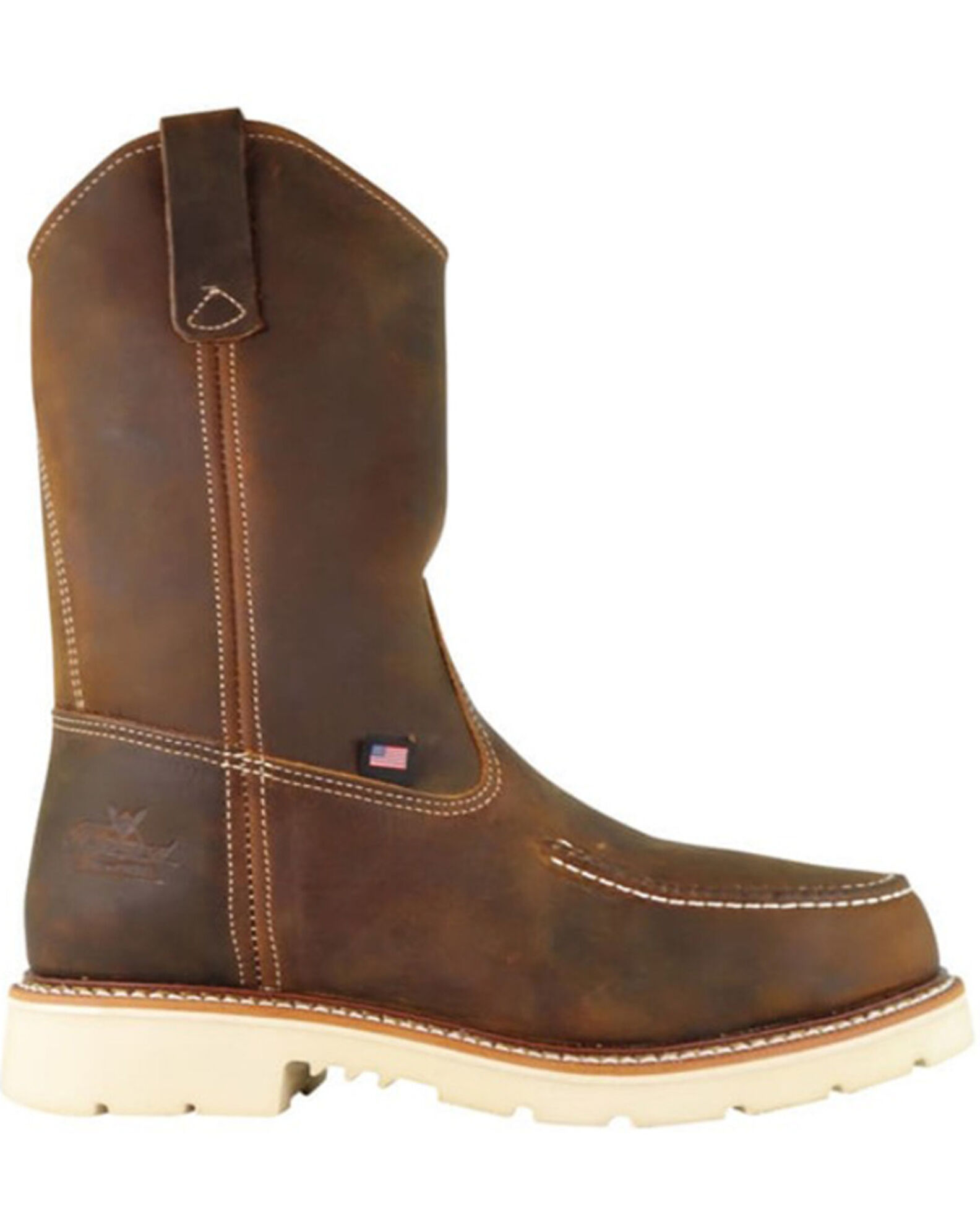 Thorogood Men s 11 Made In The USA Western Work Boots Steel Toe Boot Barn