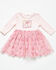 Image #1 - Sugar California Infant Girls' Cowboy Boot Long Sleeve Tutu Dress, Pink, hi-res